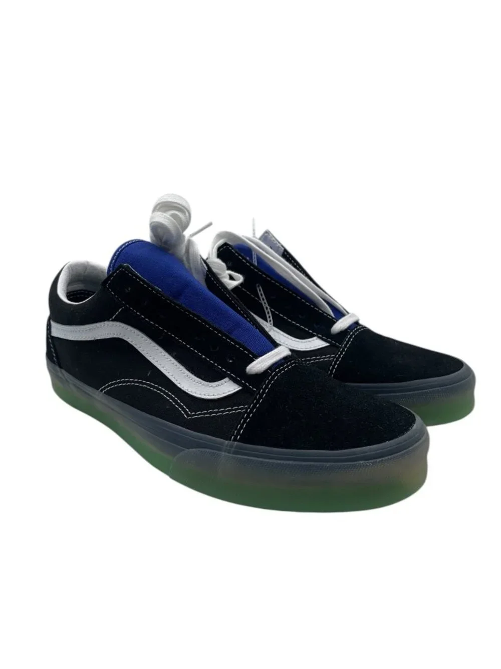 Vans Translucent Old Skool Skate Shoes Sneakers Men’s SZ 10 - VN0005UFY611